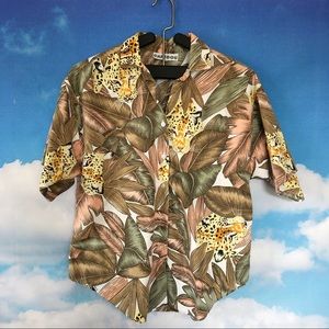 *sold* Jungle button up